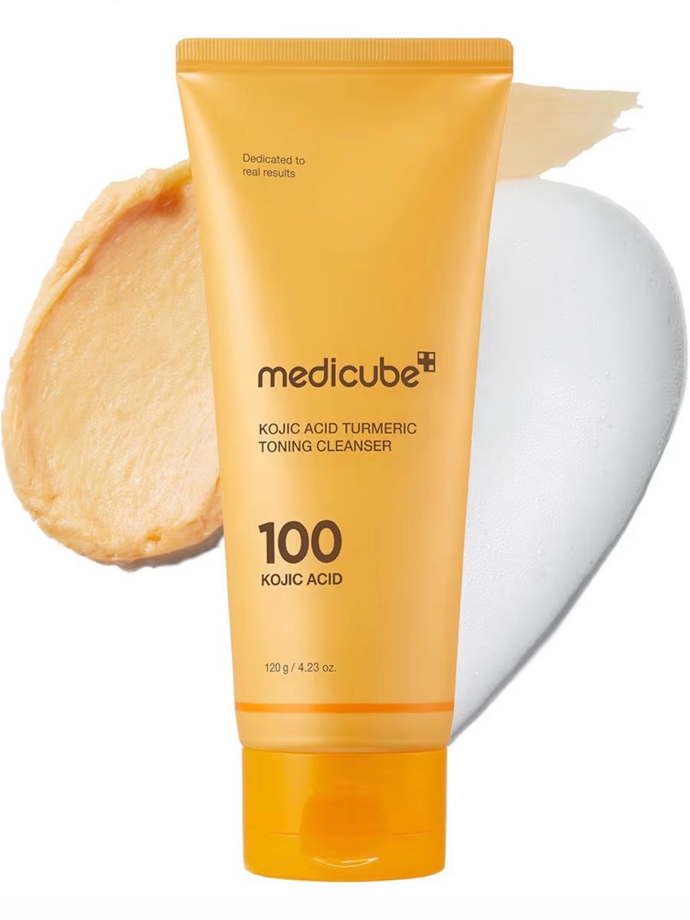 Medicube Kojic Acid Turmeric Toning Cleanser - 120 grams